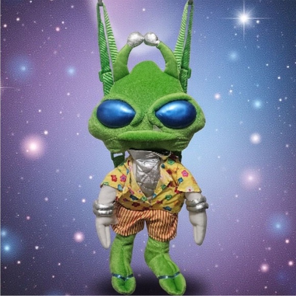 Jekyll & Hyde Club Other - NWT 1999 Retro Alien Backpack "Phyll"